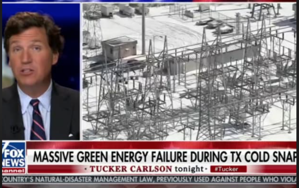 Massive Green Energy Failure During TX Cold Snap
