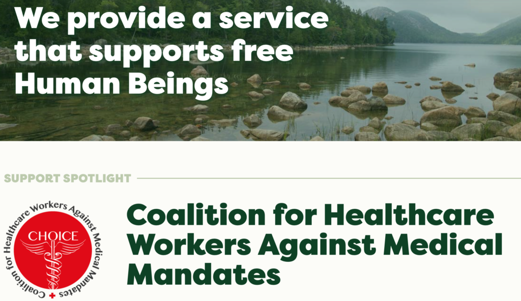 Coalition for Healthcare Workers Against Medical Mandates