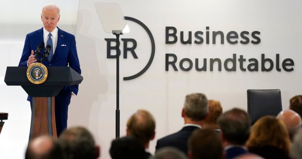 President Biden at the Business Roundtable  