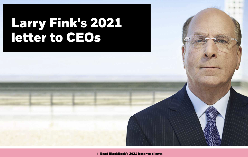 Larry Fink’s 2021 letter to CEOs