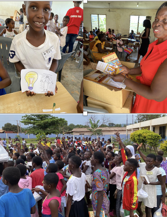Daily Jot Special Report: Over 300 Children Fed Word of God and Food