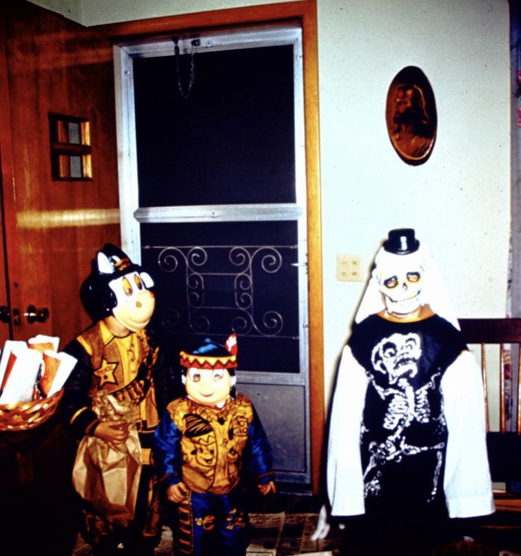 Kids in their costumes