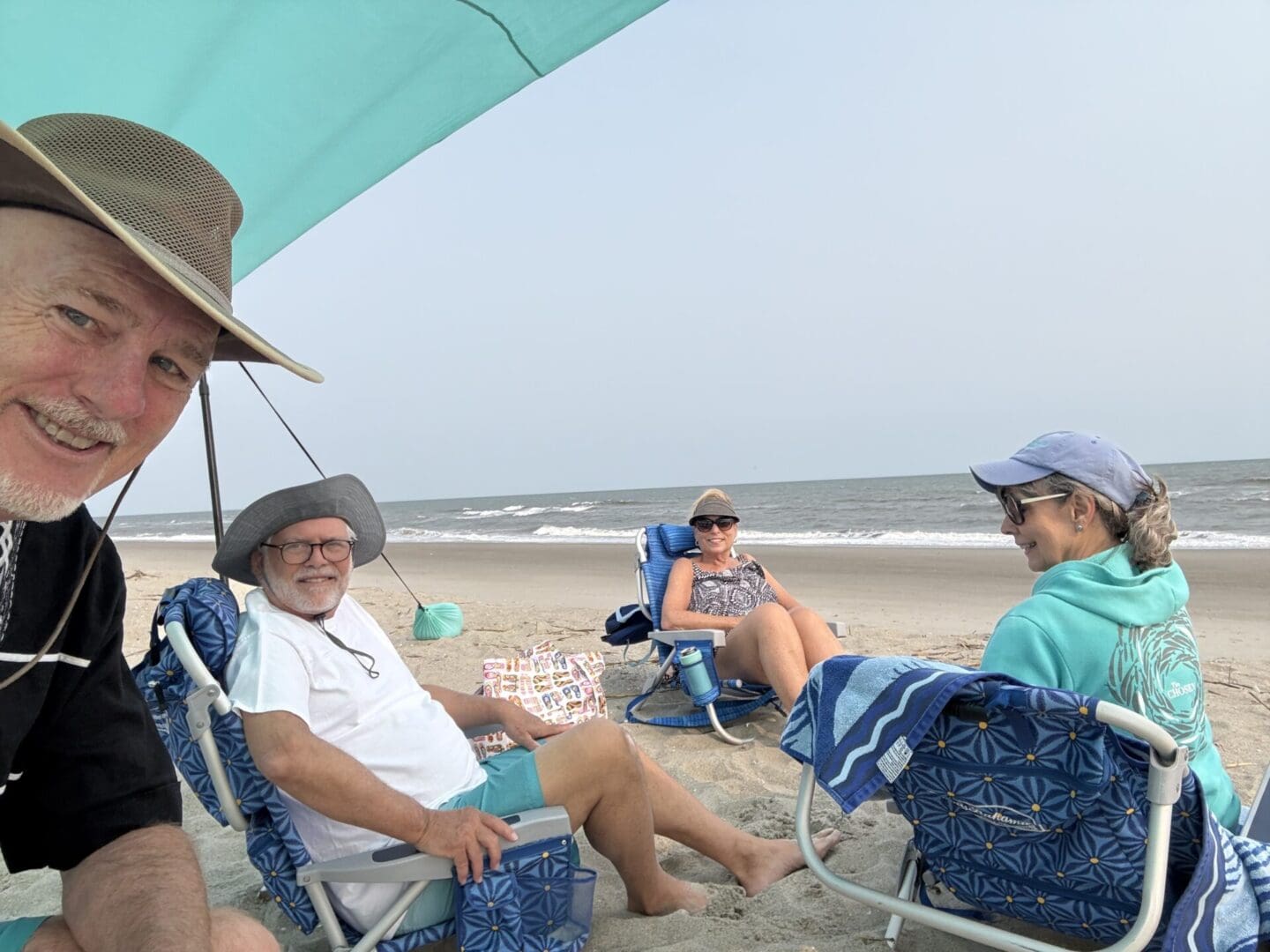 Beach with Denise and Mark Beach with Denise and Mark